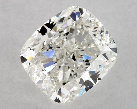 GIA 2.00 Carat H-VS1 Very Good Cut Cushion Modified Natural Diamond